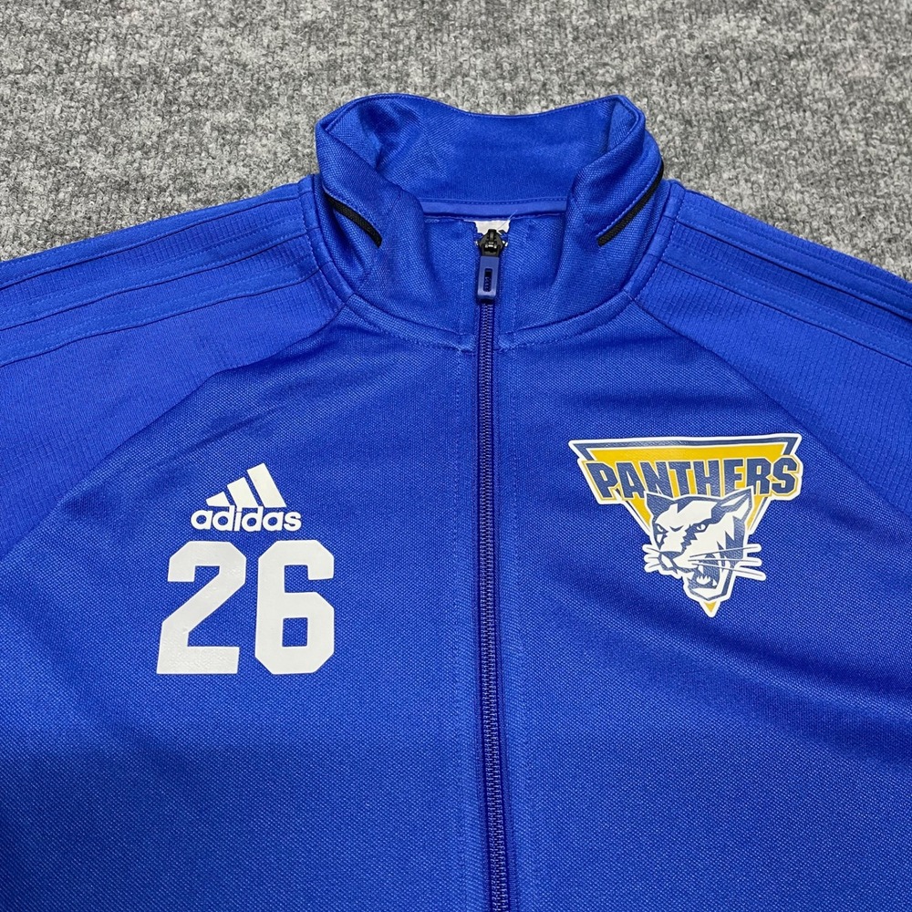 PCC Panthers Soccer Jacket Womens Large Blue Portland College #26 Player Issued - Picture 3 of 11